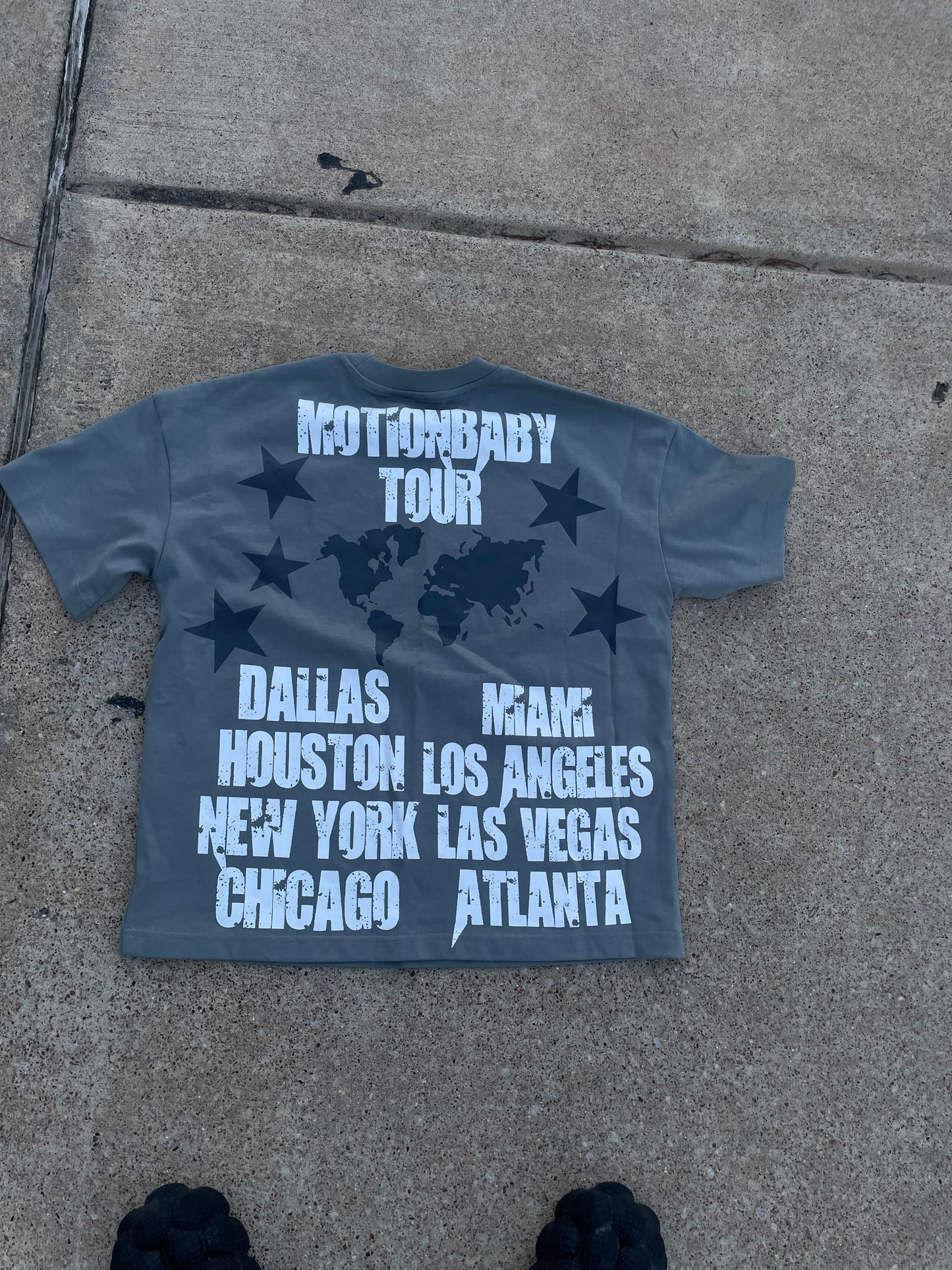 MOTION BABY WORLD TOUR SHIRTS