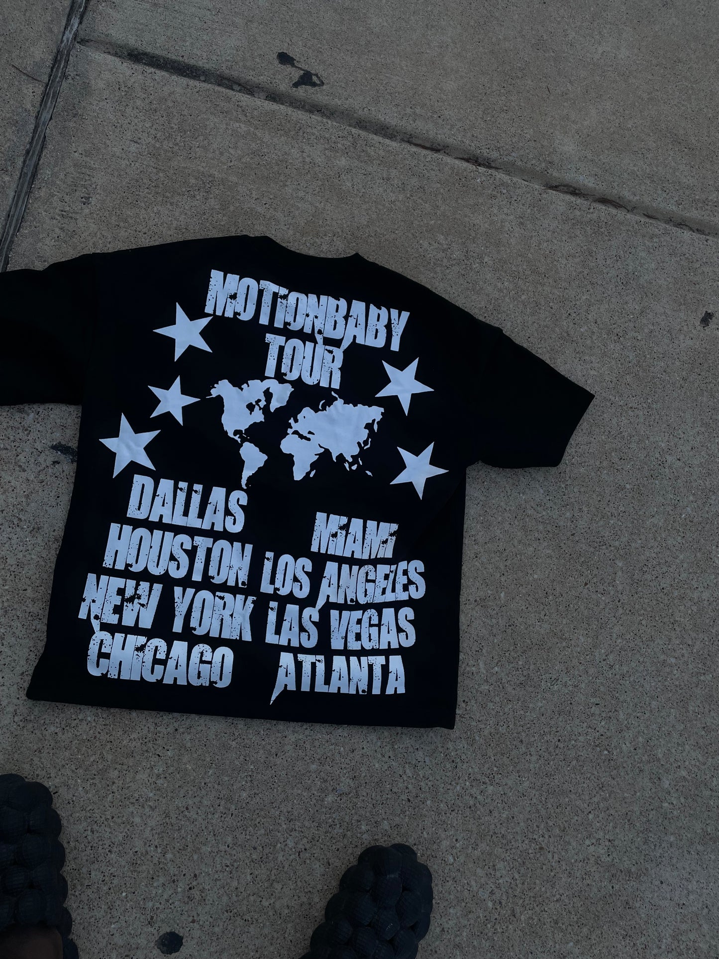 MOTION BABY WORLD TOUR SHIRTS