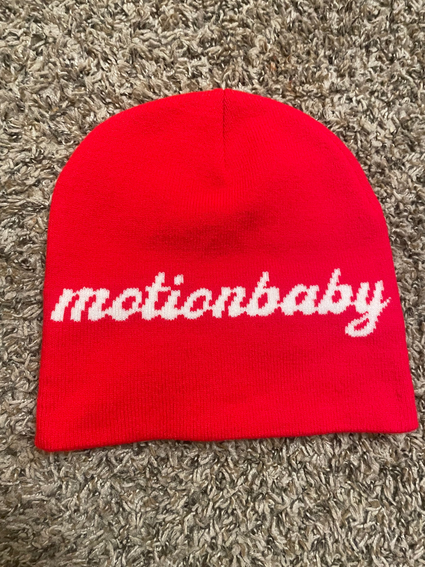 MONEY LOVERS BEANIE RED/WHITE